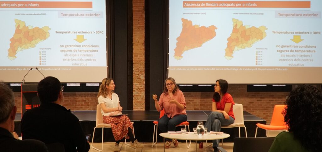 Calor a l'escola_acte presentació