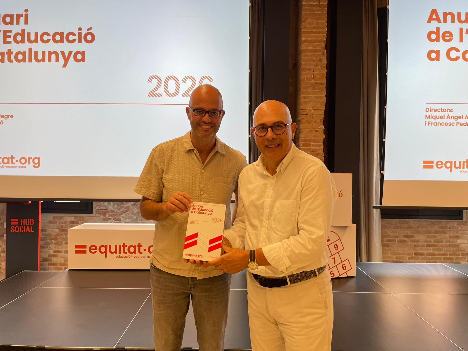 Miquel Àngel Alegre i Francesc Pedró Anuari 2026.