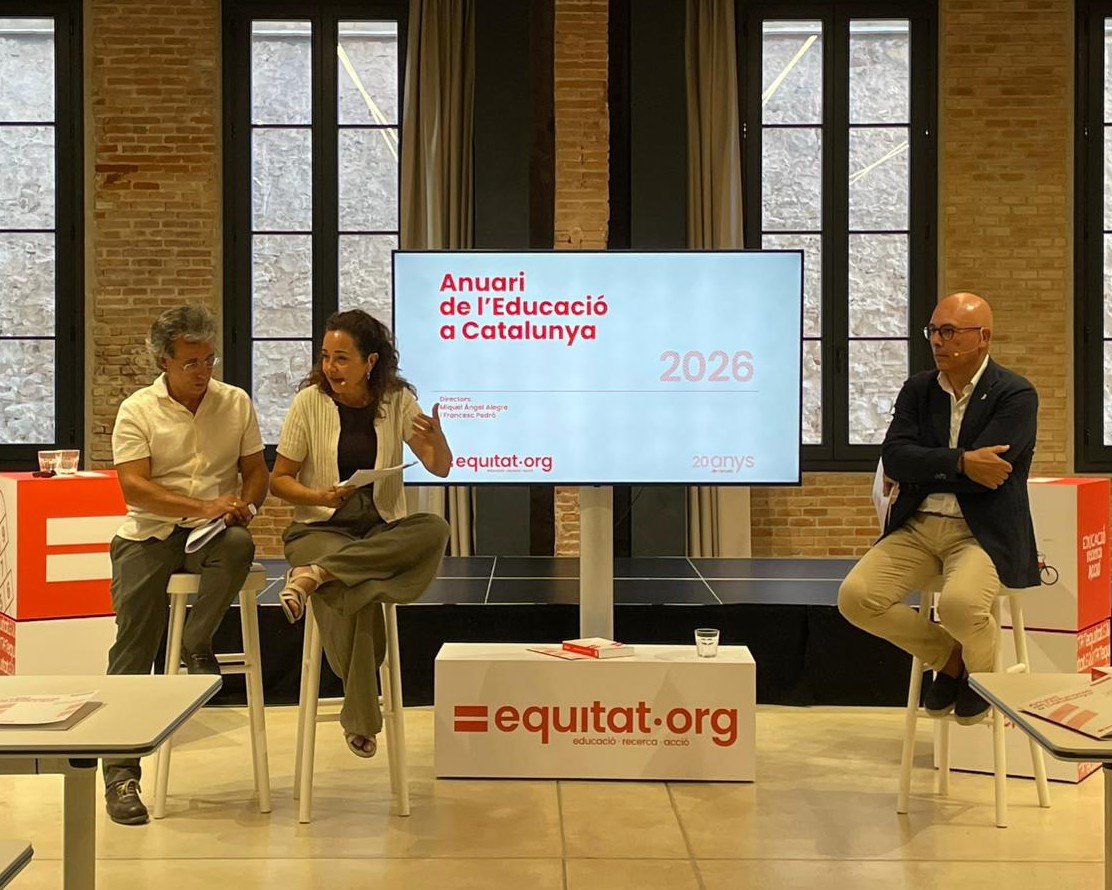 Roda de premsa presentació Anuari de l'Educació 2026